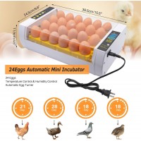 Автоматичен инкубатор 24 яйца