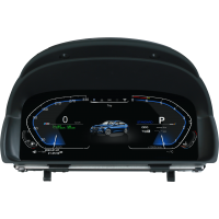 Дигитален километраж за BMW X1 E84 (2009-2015) 10"