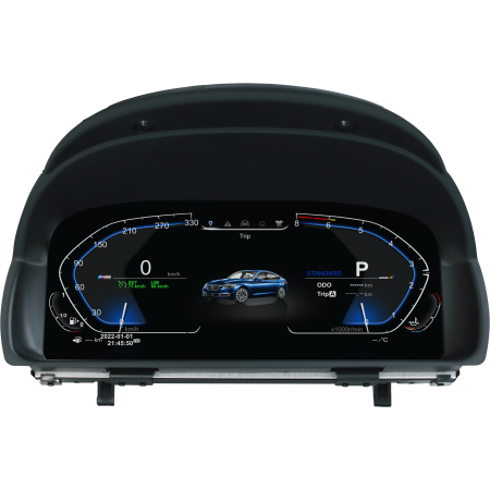 Дигитален километраж за BMW X1 E84 (2009-2015) 10"