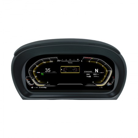 Дигитален километраж за BMW 3 Series E90 (2004-2012) 12.3"