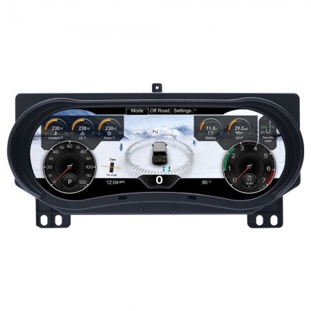 Дигитален километраж за Jeep Wrangler (2018-2023) 12.3"
