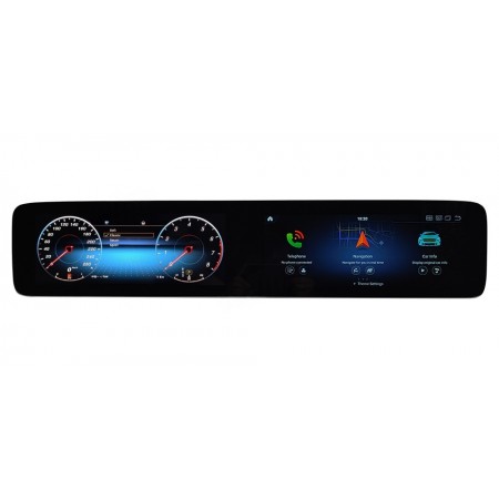 Мултимедия + дигитален километраж за Mercedes-Benz E Class W213 (2016-2019) 10.25"+12.3"