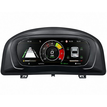 Дигитален километраж за VW Touran (2002-2009) 10.25" - ПО ПОРЪЧКА