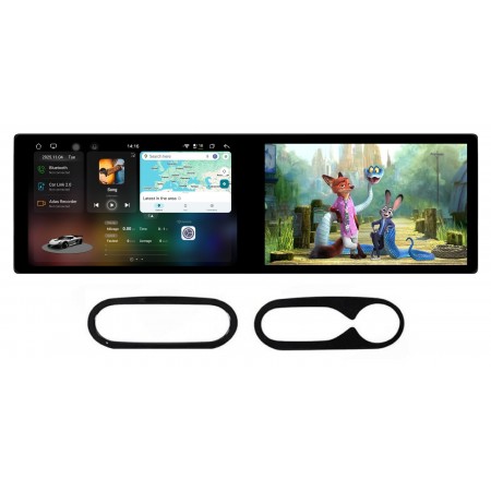 Мултимедия двоен екран за Renault Captur (2017-2019) 23.6"