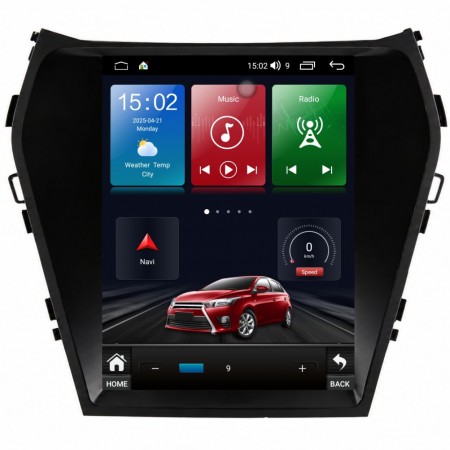 Мултимедия за Hyundai Santa Fe 3 (2013-2018) 9.7" - Вертикална