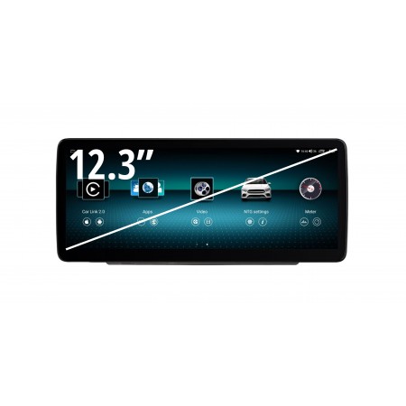 Мултимедия за Mercedes-Benz A W176 GLA X156 CLA C117 G W463 (2016-2018) 12.3" - NTG 5  