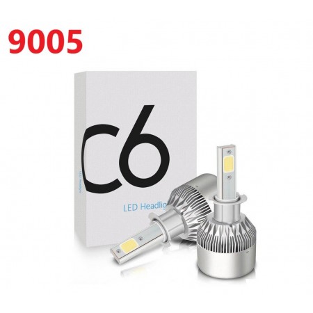 Автомобилни LED крушки C6 9005 36W / 3800LM Автомобилни LED крушки C6 9005 36W / 3800LM