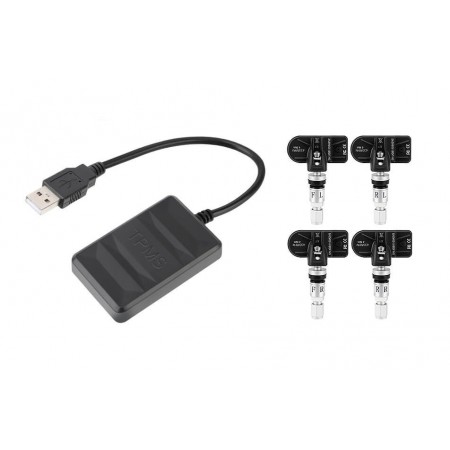 TPMS система за следене налягането в гумите (вътрешен монтаж)