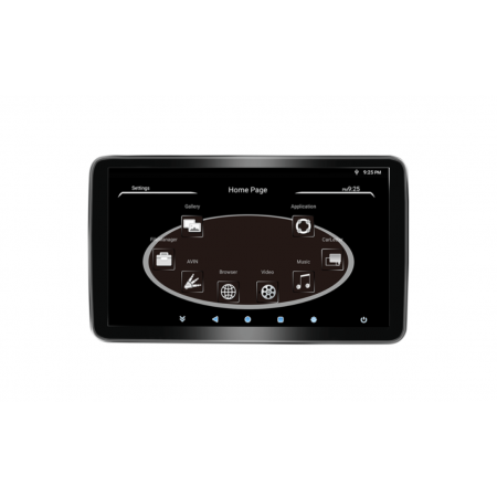 Android монитор за подглавник 10.1″ за задните седалки Android монитор за подглавник 10.1″ за задните седалки