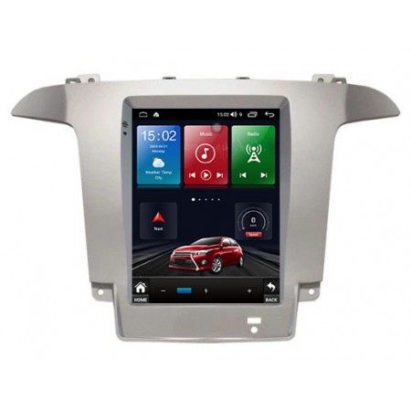 Мултимедия за Ford S-Max Galaxy (2006-2015) 9.7" Вертикална - Сива