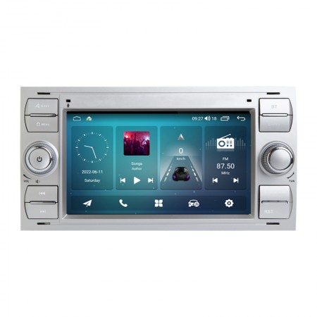 Мултимедия за Ford Mondeo Focus C-Max 7" - Сребриста Мултимедия за Ford Mondeo Focus C-Max 7" - Сребриста