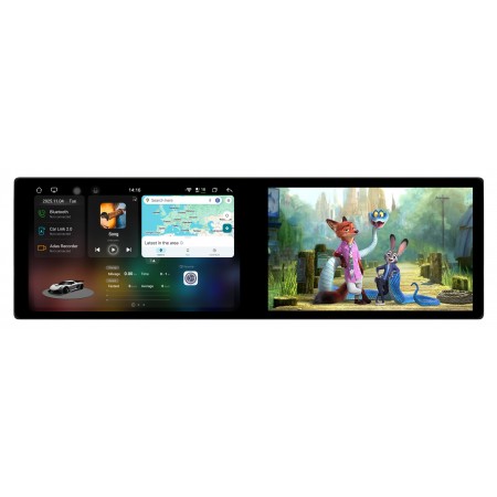 Мултимедия двоен екран за Mitsubishi Outlander (2018–2022) 23.6" Мултимедия двоен екран за Mitsubishi Outlander (2018–2022) 23.6"