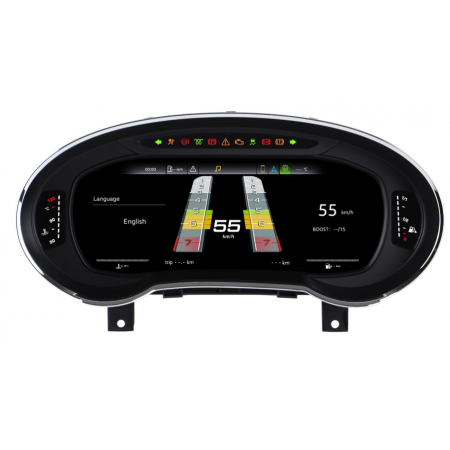 Дигитален километраж за Audi A3 (2014-2020) 12.3″