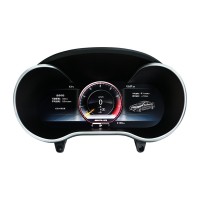 Дигитален километраж за Mercedes-Benz C-Class W205 (2015-2018) 12.3″ LCD дисплей