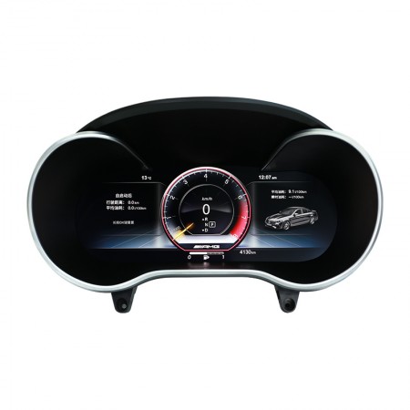 Дигитален километраж за Mercedes-Benz C-Class W205 (2015-2018) 12.3″ LCD дисплей