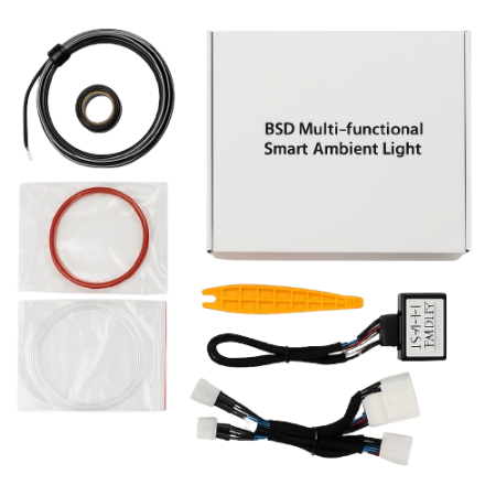 Система за сляпа точка с амбиентно осветление за Tesla Model 3 Y 3 Highlander Y Juniper Система за сляпа точка с амбиентно осветление за Tesla Model 3 Y 3 Highlander Y Juniper