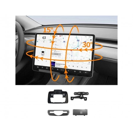 Регулируема скоба за екран за Tesla Model 3 (2017-2023) Model Y (2020-2024)