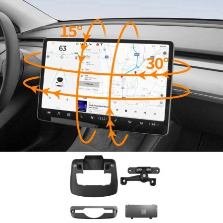 Регулируема скоба за екран за Tesla Model 3 (2017-2023) Model Y (2020-2025) Регулируема скоба за екран за Tesla Model 3 (2017-2023) Model Y (2020-2025)
