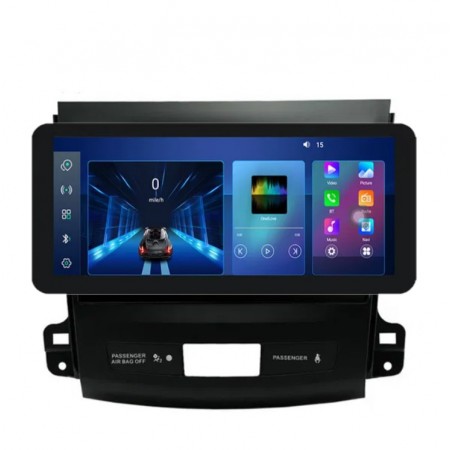 Мултимедия за Mitsubishi Outlander Peugeot 4007 Citroen C‑Crosser (2006–2012) 12.3″ Мултимедия за Mitsubishi Outlander Peugeot 4007 Citroen C‑Crosser (2006–2012) 12.3″