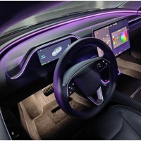 Дигитален километраж с амбиентно осветление за Tesla Model 3 Highland Model Y Janiper (2023+) 8.9″ LCD