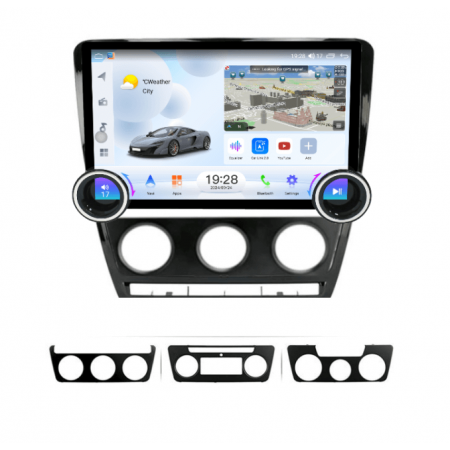 Мултимедия за Skoda Octavia 2 (2004–2013) 11.5″ - Черен гланц
