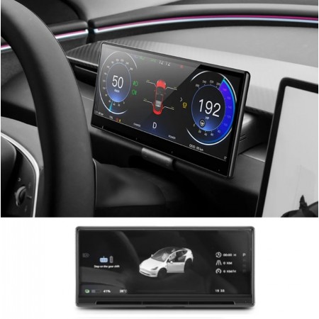 Дигитален километраж за Tesla Model 3 Highland (2023+) Model Y Juniper (2024+) 8.9" - С вентилация