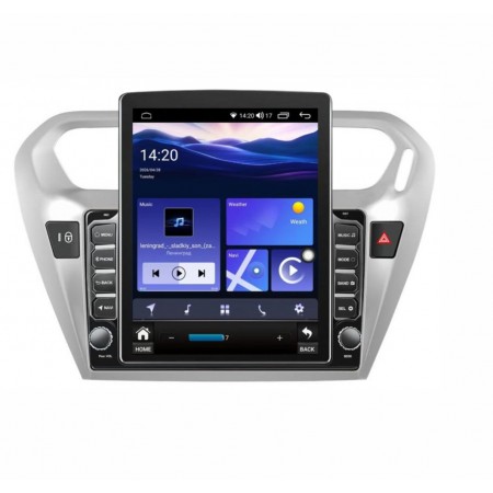 Мултимедия за Peugeot 301 Citroen C‑Elysee (2012–2018) 9.7" - Вертикална
