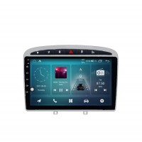 Мултимедия за Peugeot 308 408 (2008–2016 2007–2013) 9" - Сребриста