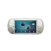 Мултимедия за Fiat 500 (2007-2014) 7" - Бежова