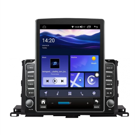 Мултимедия за Toyota Highlander Kluger (2015–2019) 9.7″ - Вертикална Мултимедия за Toyota Highlander Kluger (2015–2019) 9.7″ - Вертикална