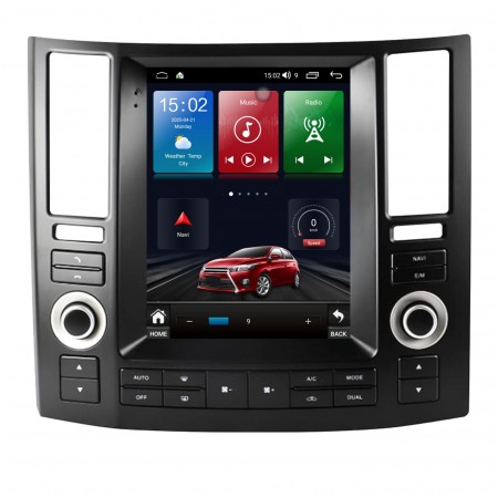 Мултимедия за Infiniti FX30 FX35 FX37 FX45 FX50 (2006-2008) 9.7" - Вертикална 
