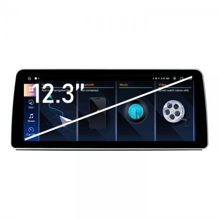 Мултимедия за BMW 5 E60 E61 BMW 6 E63 E64 (2009-2010) 12.3" - CIC Мултимедия за BMW 5 E60 E61 BMW 6 E63 E64 (2009-2010) 12.3" - CIC