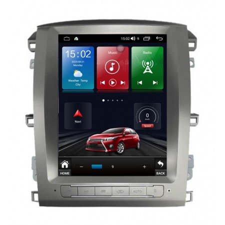 Мултимедия за Toyota Land Cruiser 200 (2007-2015) 10.4" Тип C - Вертикална Мултимедия за Toyota Land Cruiser 200 (2007-2015) 10.4" Тип C - Вертикална