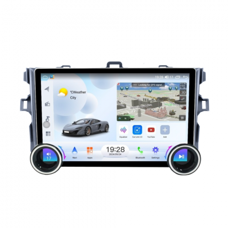 Мултимедия за Toyota Corolla (2006–2012) 11.5″ - Сребриста