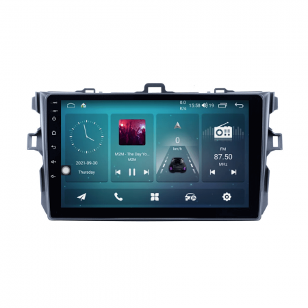 Мултимедия за Toyota Corolla (2006–2012) 9″ - Сребриста