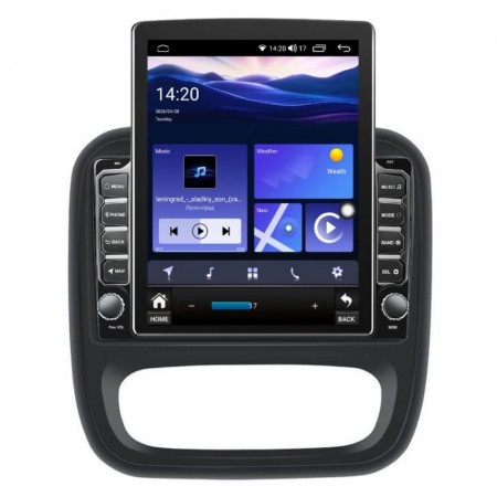 Мултимедия за Renault Trafic Opel Vivaro Fiat Talento (2014–2021) 9.7" - Вертикална