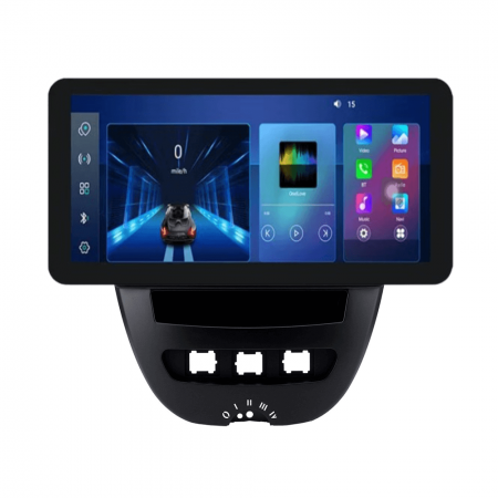 Мултимедия за Peugeot 107 Toyota Aygo Citroen C1 (2005–2014) 12.3″ Мултимедия за Peugeot 107 Toyota Aygo Citroen C1 (2005–2014) 12.3″