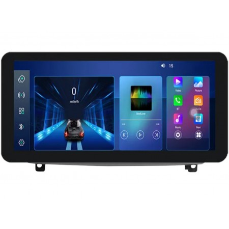 Мултимедия за Peugeot 407 (2004–2010) 12.3" - Черна