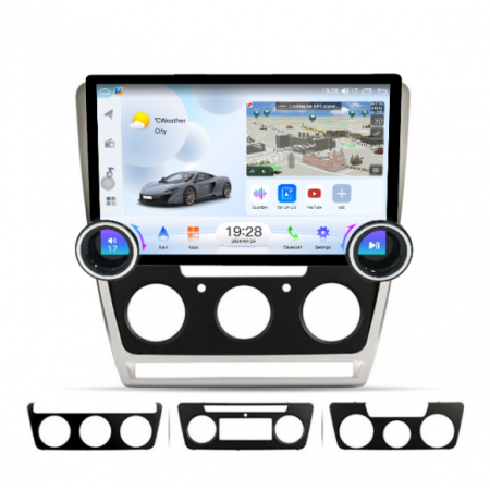 Мултимедия за Skoda Octavia 2 (2004–2013) 11.5″ - Сребрист