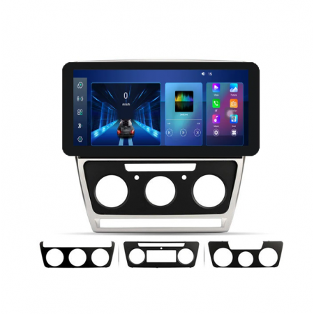 Мултимедия за Skoda Octavia 2 (2004–2013) 12.3″ - Сребрист