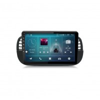 Мултимедия за Fiat 500 (2007-2015) 9" - Черна - 1DIN