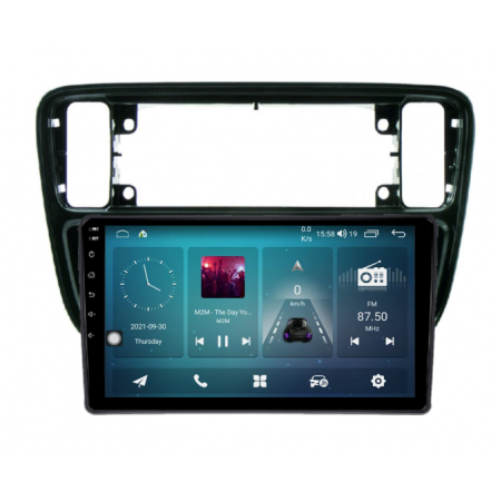 Мултимедия за Volkswagen UP  (2011-2016) Skoda Citigo Seat Mii (2011-2020) 9" - Черен гланц - 1DIN