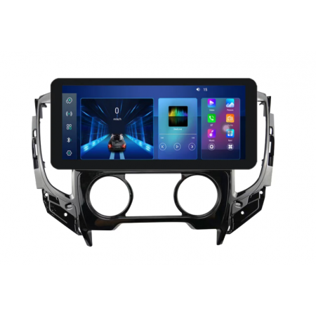 Мултимедия за Mitsubishi Triton L200 Strada (2015-2019) 12.3" - Климатик