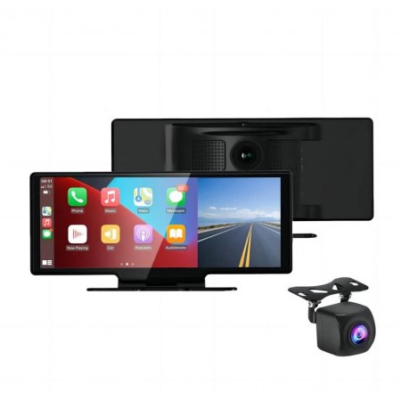 Преносим Carplay и Android Auto с DVR и AHD задна камера