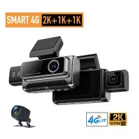 DVR видеорегистратор G9 PRO с 3 камери – 2K + Full HD, 4G SIM, Wi-Fi, GPS, BSD, ADAS, DMS, Cloud приложение, 24V, Linux - Очаквана доставка: 10.10.2026